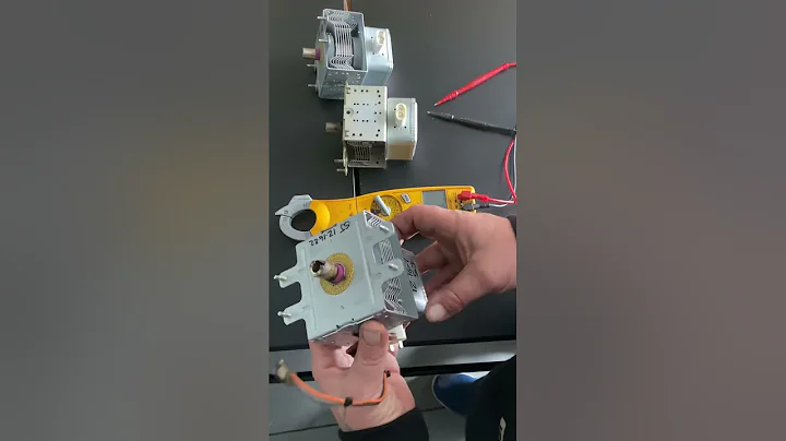 How to test a magnetron from a microwave