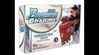 Pick Your Team ~ 2023 Bowman Chrome Baseball HTA 12 Box Case Break #2