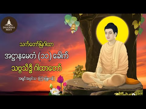 တစ်ညမလွတ်တမ်း နားထောင်ပါ ပဋ္ဌာန်းနှင့် ပရိတ်ကြီး နေ့စဉ်ပူဇော်ပါ ဘေးရန်ကင်းစေမည်။