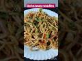 Street - Style veg Schezwan noodles at Home 🍜🔥Full desi Chinese vibes #shorts #noodles #recipe#viral
