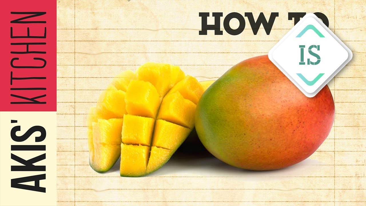 How to cut a mango in sign language | Akis Petretzikis