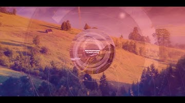 After Effects Template - Universal Circles Parallax Slideshow