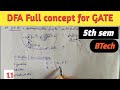 1.1 DFA (Deterministic finite automata ) Full concept 🤟 // #btech ,#engineer ,#gate