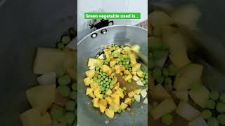 Do you know the name of Green vegetable used in this Dish Name?? shorts ytshorts food foodie
