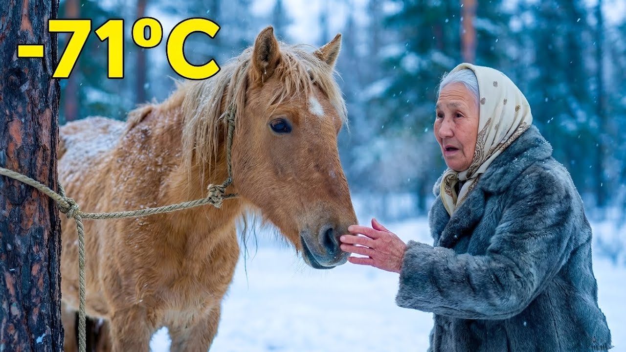In -71°C Siberia, She Discovered a Horse Abandoned to Die — But She Refused to Walk Away