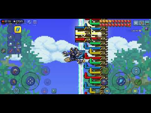 Видео: Terraria. Весь процесс постройки акселератора 1.4.4.9.