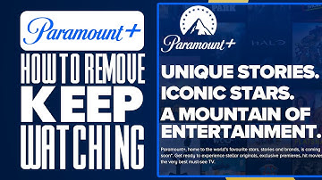 How To Remove Keep Watching On Paramount Plus (2025) Simple Tutorial