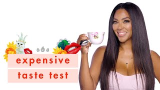 RHOA Star Kenya Moore Says Beyoncé Uses Her Catchphrases?! | Expensive Taste Test | Cosmopolitan