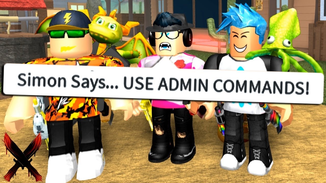 Youtuber Simon Says With Admin Commands Roblox Youtube - roblox simon says but i use admin