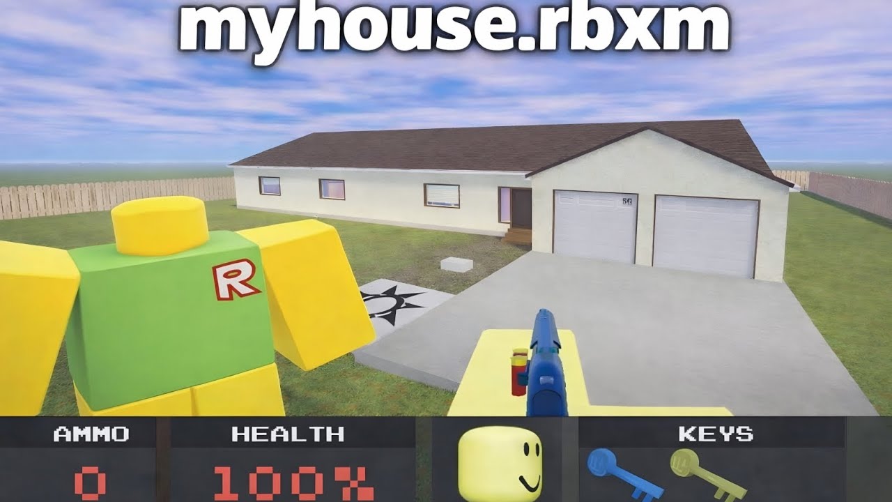myhouse.rbxm - Full Walkthrough [All Endings] | Roblox - YouTube
