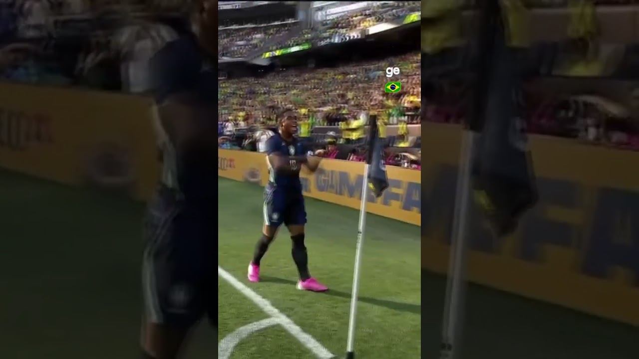 ENDRICK MARCA NO INÍCIO DO SEGUNDO TEMPO E RECOLOCA BRASIL NA FRENTE DO EGITO | #shorts | ge.globo