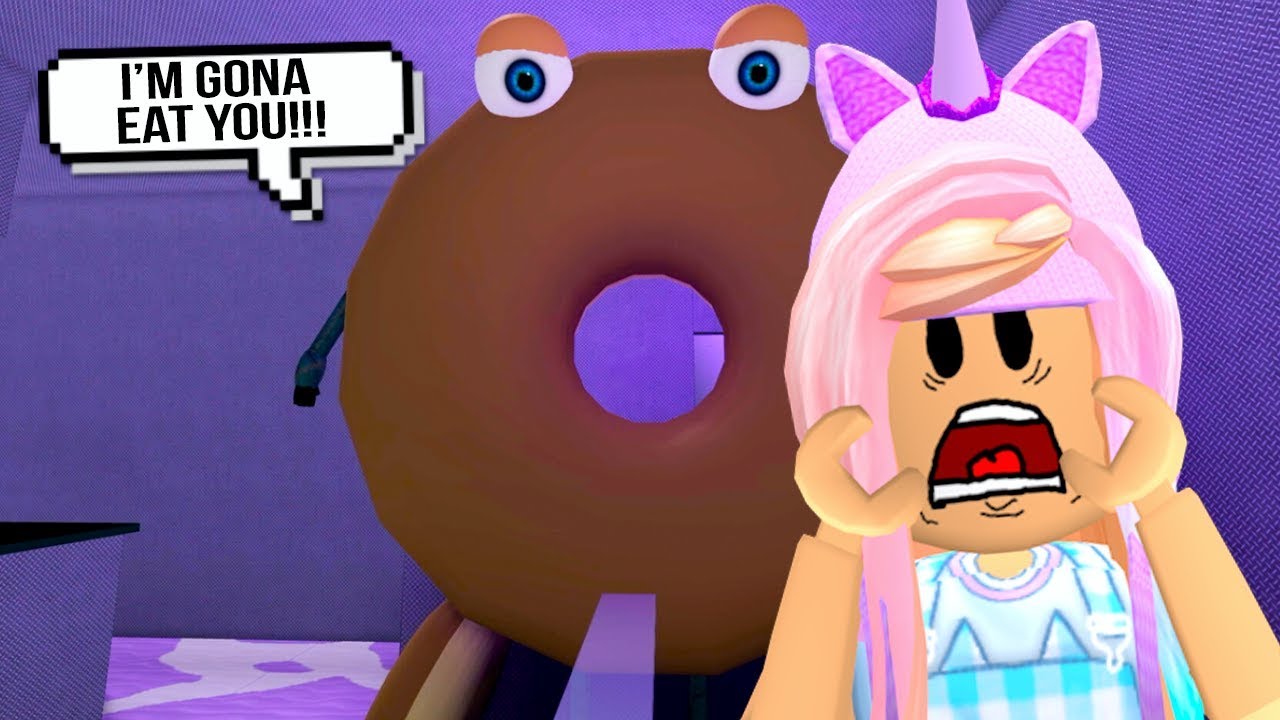 Roblox Escape The Evil Donut Obby Youtube - kawaii wipeout obby roblox