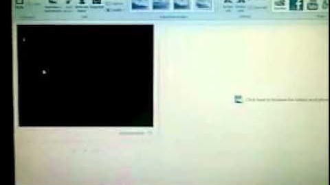 windows live movie maker error