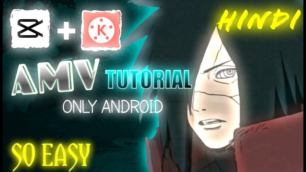 Tutorial ️- How to make an AMV edit💜 on Android by just using your ...