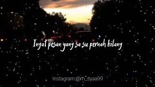 Tahan Rindu #Story wa