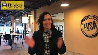 Flinders University - We are back on campus, Students are back on campus !