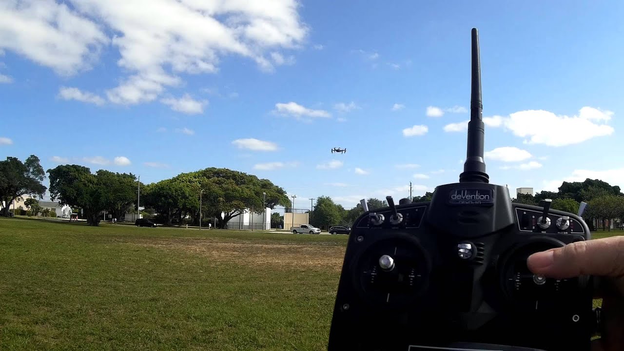 Skygate Drones Reptile 450 RTF in Loiter Mode with APM 2.6