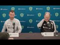 Press Conference: Brian Schmetzer and Albert Rusnák on start of 2026 season