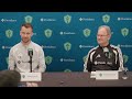 Press Conference: Brian Schmetzer and Albert Rusnák on start of 2026 season
