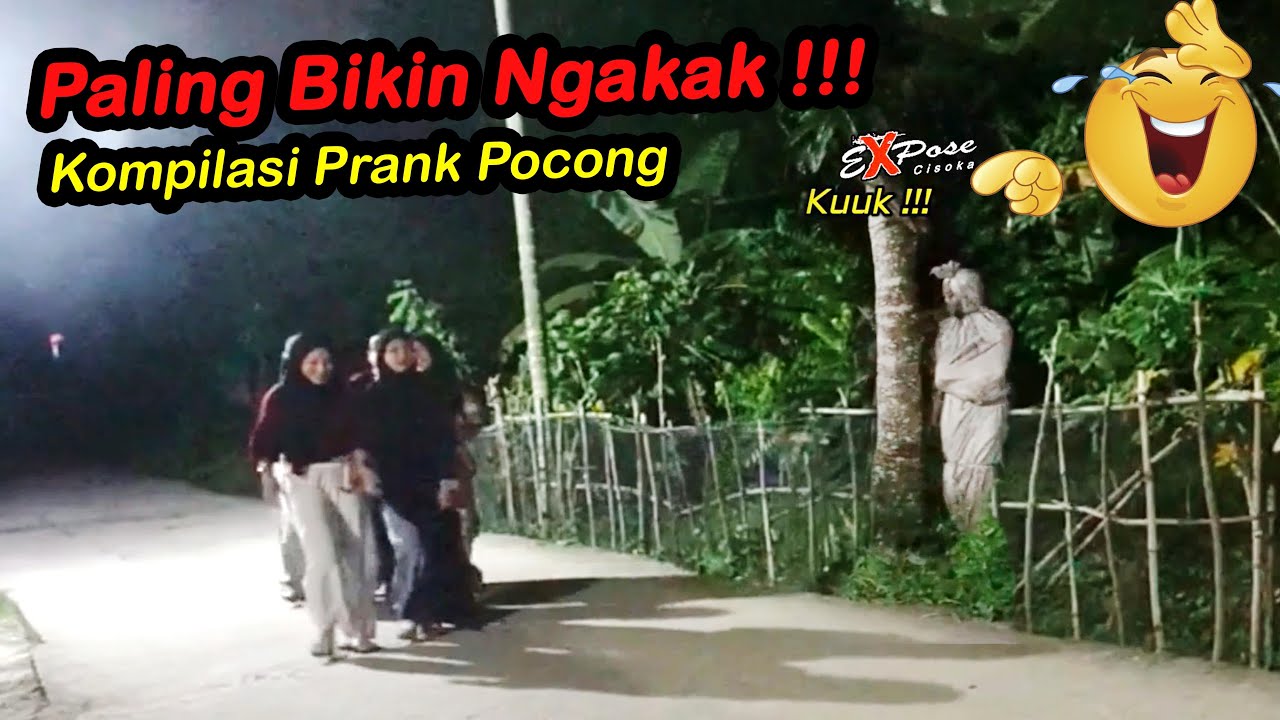 Kompilasi Prank Pocong Paling Bikin Ngakak 🤣 Expose Cisoka 🤣