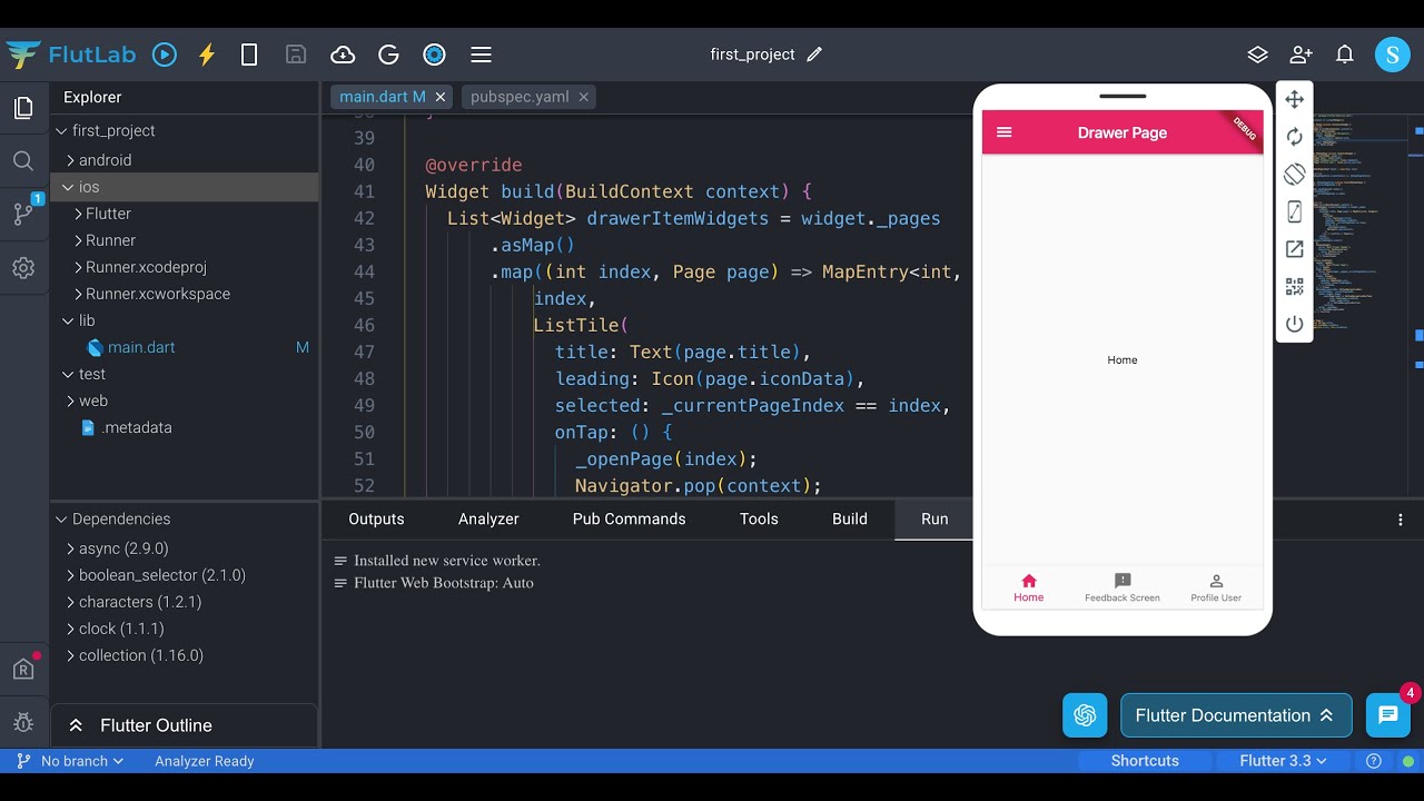 Learn how to create a mobile application with FluLab - YouTube
