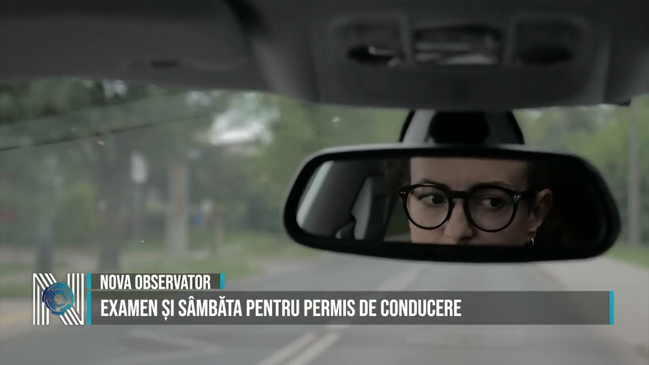 Examen și sâmbăta pentru permis de conducere