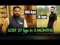 Weight Loss Story: 27 kgs in 3 months | Fat to Fit | Fit Tak