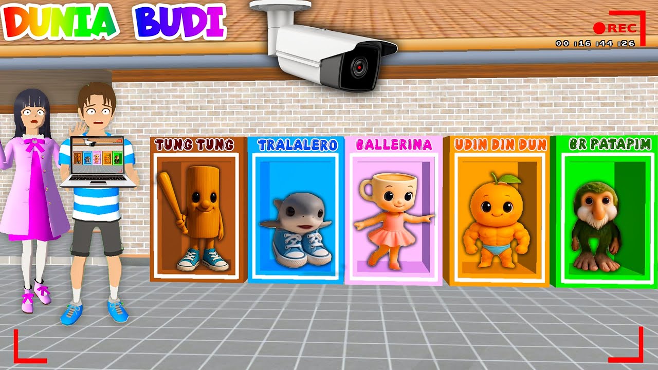 Yuta Mio PANIK!! CCTV Merekam ANOMALI Jadi Boneka dan Ambil Roh Semua Warga Kota 😱