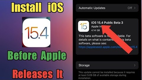 How To Install iOS 15.4 Before Apple Releases It | Latest iOS Version