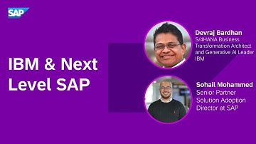 Welcome IBM to Next Level SAP Build