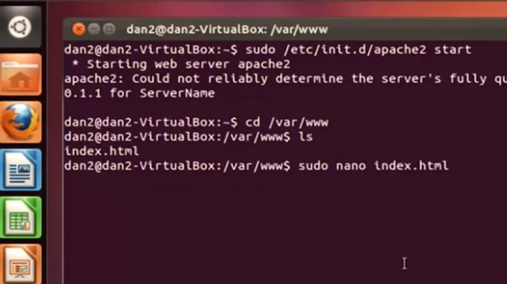How to install and run Apache web server in Ubuntu Linux