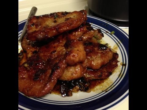 Fried Honey Garlic Pork Loin Chops-11-08-2015