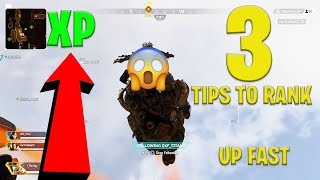 THE TOP 3 WAYS TO RANK UP FAST IN APEX LEGENDS! EARN XP FAST ( TIPS AND TRICKS )
