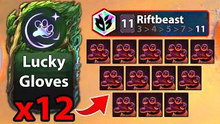 *World Record* x12 Lucky Gloves + 11 Riftbeast !