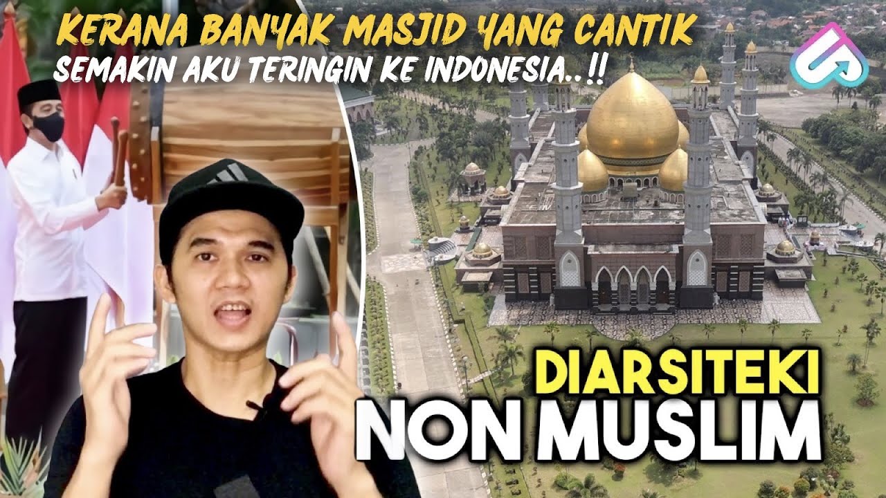 SUBHANALLAH.!! Masjidnya Mampu Menampung 30,000 Jamaah | 10 Masjid Terbesar Di Indonesia | REACTION