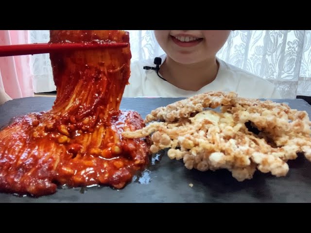 えのき🍄ENOKI MUSHROOMS🍄Eating sound No talking