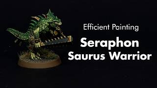 Efficient Painting: Seraphon/Lizardmen Saurus Warrior