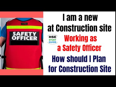 Видео: Construction Safety Officer Work at Site @hsestudyguide