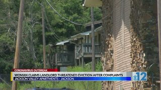 Jackson woman claims landlord threatened eviction after complaints