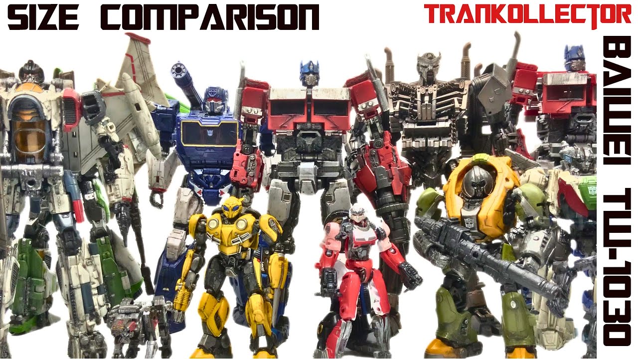 OPTIMUS PRIME KO Studio Series 102 - Studio Series Size Comparison | Transformers RISE OF THE BEASTS