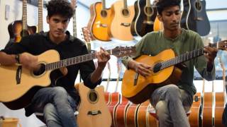 Tribute to Amin Toofani first time on two guitar cover gratitude