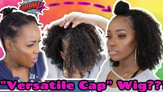 What Is This?? 'VERSATILECAP' WIG??! Unlimited Styling? | MARY K. BELLA | Curlsqueen