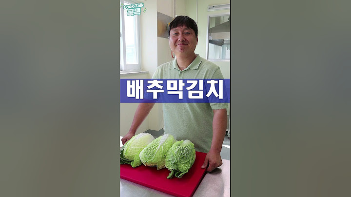 막김치 / 배추겉절이 / 배추김치 / 맛김치 #막김치 #배추김치 #레시피