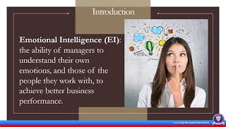 Emotional Intelligence (A Level Business 9609) Unit 2 Ch 10
