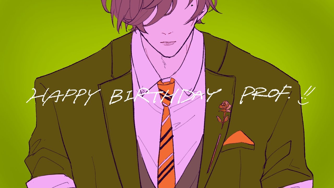 【教授で】シ”ャンキ-ナイトタウ‐ﾉオ-ケストラ【手描きにじさんじ】