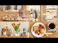 ［ vlog ］ひとりでもそこそこ楽しく暮らす大人の一人暮らし🐈🌷|ひとりカフェ|頑張りすぎない自炊記録etc..