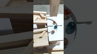 Wooden track ball Ep251 #educationaltoys #trackball #woodentoy