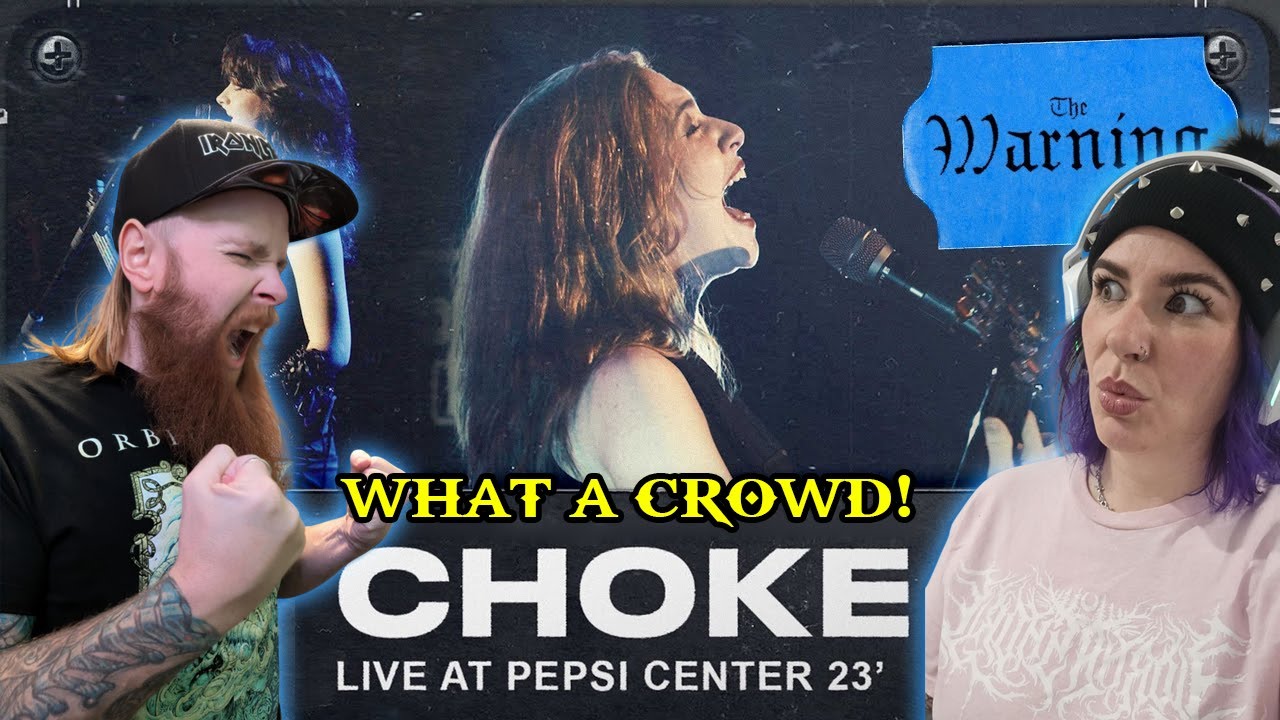 THE WARNING – “Choke” (Live CDMX) | Husband & Wife Reaction to INSANE Energy!
