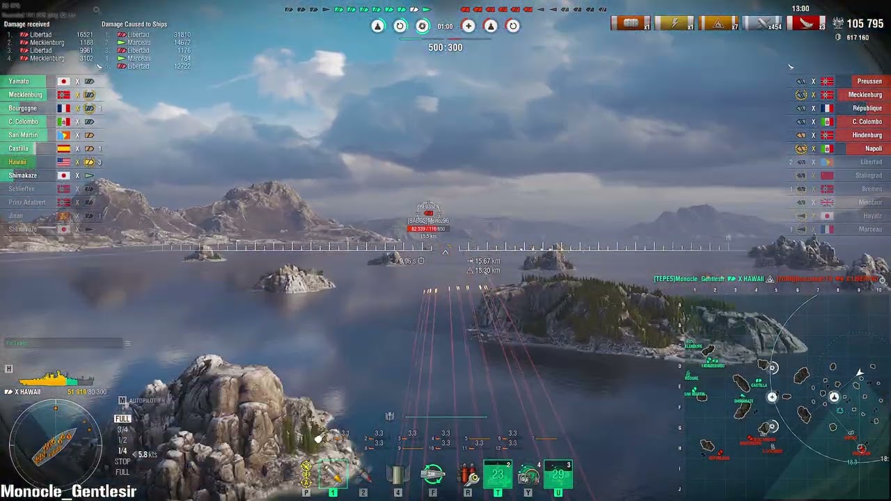 Безумная кнопка ДПМ плавит корабли в ближнем бою