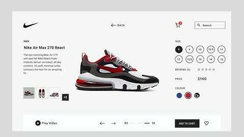 Nike Store Animation